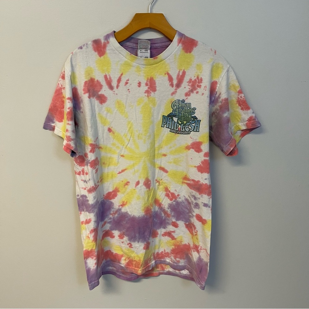 Allman Brothers Band Phil Lesh medium tie dye band tee tour tshirt - Picture 6 of 7